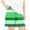 Green, variant on Odeerbi 5-14 Years Kids Boys Girls Summer Shorts Hawaiian Striped Print Quick Dry Swim Trunks Beach Board Shorts Elastic Waistband Casual Loose Shorts with Pocket