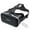 Black, variant on VR Headset with Controller - Universals 3D Glasses, HD Aspheric Lenses, Adjustable Headband, Immersive Virtual Reality for Movies & Games, Family Gift
