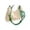 Green, variant on Blueek Women Fashion Vegan Leather Shoulder Bag - 3.4L - Foldable Lightweight Tote Purse for Casual Outings & Gifts, White