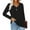 c01Black, variant on (S-5XL) Womens Plus Size Solid Color V Neck Long Sleeve Shirts Casual Curved Hem Tunic Tops Basic Loose Fit T Shirts Tees Yellow L