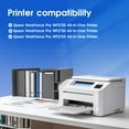 thumbnail image 2 of 702 XL Ink Cartridge Compatible for Epson 702  T702 Ink for Epson Workforce Pro WF-3733 WF-3730 WF-3720 Printer (Black,Cyan,Magenta,Yellow), 2 of 8
