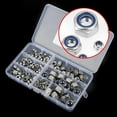 thumbnail image 4 of Stainless Steel Nuts Assorted Kit，175pcs M3 M4 M5 M6 M8 M10 M12 Hex Nuts Screw Fastener Assorted Kit, 4 of 8