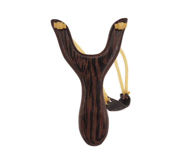 Solid Wooden Slingshot Toys Slingshot for Catapult Game, Outdoor