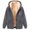 Grey, variant on Womens Hoodie Sweatshirt Zip up Hoodie for Women Ladies Shirt Large Half Zipper Sweatshirt Women Womens Warm Shirts Jacket Hooded Sweater Hooded Sweater Zipper Warm Basic Jacket Sweat Red XL