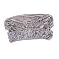 thumbnail image 4 of Funda rectangular de alta elasticidad para reposapiés, funda protectora para muebles, fundas protectoras de fibra de poliéster gruesa para , Gris claro Soledad Funda otomana de almacenamiento, 4 of 10