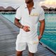 thumbnail image 1 of WILLBEST Pantalones Cortos Deportivos para Hombre, para Nadar, Playa, Informales, para Caminar Al Aire Libre, Pierna Recta, Largo Medio, con Diseño de Estampado de Mascota, 1 of 4