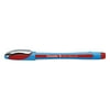 Stride Schneider Slider Memo XB Ballpoint Stick Pen, 1.4mm, Red, 10/Box -STW150202