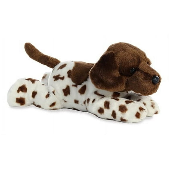 Aurora - Medium Brown Flopsie - 13" Gio German Shorthair - Adorable Stuffed Animal