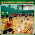 Recess Pe 7 Inch Red & Blue Dodgeball Set - (2-Pack) with Pump - Kickball ...