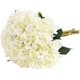thumbnail image 1 of 5 hortensias artificiales, ramo de hortensias, adecuado para bodas, hogar, hoteles, decoración de fiestas, arreglos florales (blanco), 1 of 5