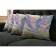 thumbnail image 5 of Ambesonne Floral Throw Pillow Cover 4 Pack, Surreal Dreamy Sky, 16", Multicolor, 5 of 5