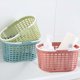 thumbnail image 4 of GOOHOCHY 3 cestas de almacenamiento de plástico con asas para baño, ducha, estantes organizadores., 4 of 8
