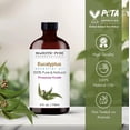 thumbnail image 2 of Majestic Pure Eucalyptus Essential Oil with Glass Dropper - 4 Fl Oz Pack of 2-100% Pure and Natural Eucalyptus Oil - Premium Grade Essential Oils for Diffuser, Aromatherapy, Soap and Candle Making, 2 of 7