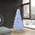 thumbnail image 2 of Vickerman 78" Spruce Twinkle Lights Artificial Christmas Tree in Shiny White, 2 of 3