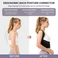 thumbnail image 5 of 2.0 Upgraded Back Brace Posture Corrector for Women & Men – Adjustable Back Brace for Scoliosis, Hunchback, Back Pain Relief & Posture Support Large, 5 of 9