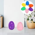 thumbnail image 3 of Mini huevos de Pascua que se pueden abrir, huevos de plástico realistas, recuerdos de fiesta de Pascua, huevos de Pascua rellenables portátiles para dulces o juguetes, 12 Uds., 3 of 5