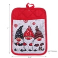 thumbnail image 2 of Porte-Pot De Noël Avec Poche Triple Gnome - Ensemble De 4, 2 of 2