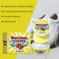 thumbnail image 2 of GWAAMB White Shoe Cleansing Cream ,White Shoe Cleaner  Multi-Functional Cleaning and Stain Removal Cream,100g, 2 of 13