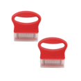 thumbnail image 1 of Oleegame 2PC Potato Fry Cutter Meat With 48 Stainless Steel 2024 Premium Meat Needle Heavy Duty Cooking Machinem Kitchen Cooking Tool Meat Tool Tenderizing Steak Chicken Red, 1 of 8