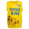 thumbnail image 2 of Disney Lion King Simba Timon Pumbaa Toddler Boys T-Shirt Tank Top and French Terry Shorts 3 Piece Outfit Set Toddler to Big Kid, 2 of 5