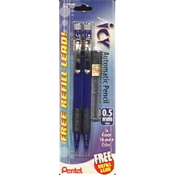 Pentel Icy Mechanical Pencil .5 mm (Colors May Vary) (Pack of 4)