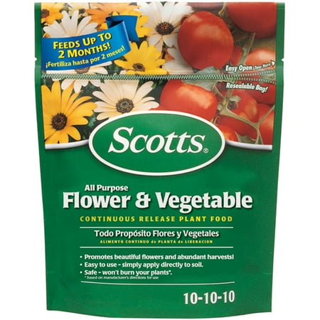 Scott Mongoose Release - Scotts All Purpose Flower and Vegetable Continuous Release Plant Food, 3 lbs