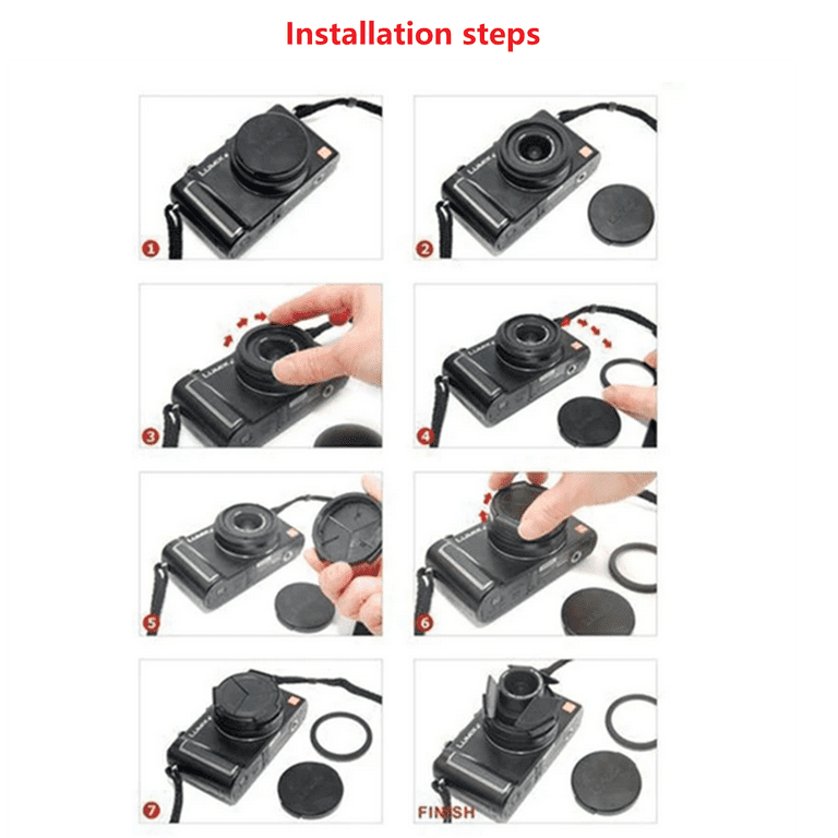 For Olympus XZ-1 Camera Lens Cap Auto Retractable, Self-Opening