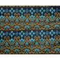 thumbnail image 4 of oneOone Polyester Lycra Fabric Swirl Ikat Decor Fabric Printed BTY 56 Inch Wide, 4 of 4