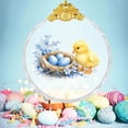 thumbnail image 5 of AZXY Easter Ornaments for Tree, 2D Flat Glass Miniature Easter Hanging Decorations, Assorted Spring Animal & Egg Ornaments for Small Tree, Easter Party & Home Indoor Outdoor Decor, 5 of 5
