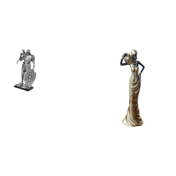 Figura de escritorio,Estatua de caballero,estatuilla,escultura,artesanía,decoración de escritorio,Figura de escritorio,Artesanía de escritorio con figuras africanas coleccionables,Estatua de
