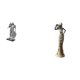 thumbnail image 1 of Figura de escritorio,Estatua de caballero,estatuilla,escultura,artesanía,decoración de escritorio,Figura de escritorio,Artesanía de escritorio con figuras africanas coleccionables,Estatua de, 1 of 8