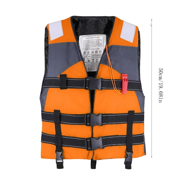 DPTALR Gilet de Flottaison Portable pour Adultes en Tissu Oxford