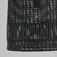thumbnail image 7 of 1 Light Pendant In Coastal Style-21 Inches Tall And 13.75 Inches Wide-Matte Black Finish    -Traditional Installation Capital Lighting 347512Mb, 7 of 7
