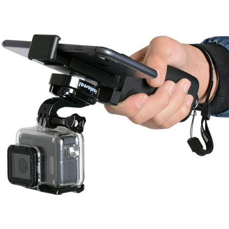 Fantaseal Ergonomic Action Camera Hand Grip Mount w/Smartphone Clip Compatible with GoPro GoPro Holder for GoPro | Walmart