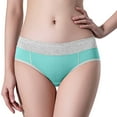 thumbnail image 3 of Gkeoshab Period Underwear for Women Women's Cotton Underwear High Waist Women's Briefs Breathable Mid Waist Plus Size Underpants, 3 of 3