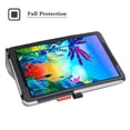 thumbnail image 4 of Labanema 10.1" LG G Pad 5 10.1 T600 Bluetooth Keyboard Case, PU Leather Folio Stand Protective Case, Cover for 10.1" LG G Pad 5 10.1 T600 (Black), 4 of 7