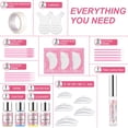 thumbnail image 4 of Aliver Eyelash Perming Kit Lash Lift Kit, Professional Eyelash Lash Extensions, Semi-Permanent Eyelashes Curler Set for DIY Home or Salon Use, 2 Pack, 4 of 9