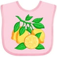 thumbnail image 3 of Inktastic I Love Lemons with Lemon Tree Branch Illustration Boys or Girls Baby Bib, 3 of 4