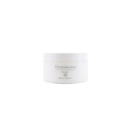 Dermalactives Replenishing & Nourishing Body Butter - All Natural Way To Provide Your Skin With a Protective Layer That Will Keep Your Skin Smooth, Soft and Healthy (White