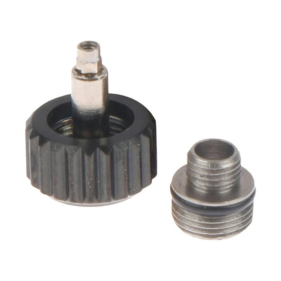 Milageto Watch Crown Spare Part Accessory Men Women Watch Watchmakers for Watch with Long black