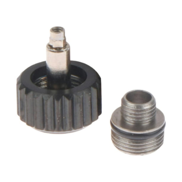 Accesorios para coronas de relojes, acero inoxidable, reparadores de relojes, piezas de repuesto para relojes de pulsera. negro