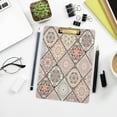 thumbnail image 7 of FMSHPON Mandala Portia's Chic Style Clipboard Hardboard Wood Nursing Clip Board and Pull for Standard A4 Letter 13x9 inches, 7 of 7