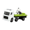 thumbnail image 1 of Modelo de coche de transporte a escala 1/64, modelo de coche de aleación decorativo, juguete para 3 años. Transportador, 1 of 9