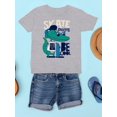 thumbnail image 3 of Cool Crocodile Skater T-Shirt Juniors -Image by Shutterstock,  x-Small, 3 of 4