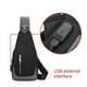 thumbnail image 5 of Ganfancp Bolsa de Pecho, Bolso Cruzado de Los Hombres, Bolso de Hombro Ocasional, Bolso Cruzado Coreano de Los Hombres de Los Deportes Ligeros, Pequeña Mochila Al Aire Libre, Bolso Colgante, Etiqueta, 5 of 6