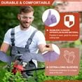 thumbnail image 4 of Uxcell Cut Resistant Sleeves with Gloves, Arm Protection Sleeve HPPE for Kitchen, Welding, Farming Purple 17 Inch, 4 of 7