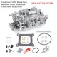 thumbnail image 2 of Carburador AVS2 de 4 cuerpos, 1906, 650 CFM, estrangulador eléctrico para GMC 1980-1987, 2 of 11