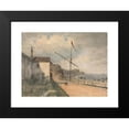 thumbnail image 2 of Dr. William Crotch 18x14 Black Modern Framed Museum Art Print Titled - Budleigh, Salterton.From Our Own Garden (1833), 2 of 5
