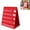 Red, variant on Lyxbone Double Sided Tabletop Pocket Chart Stand Portable Foldable for Classroom Home