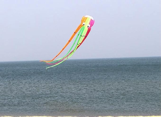 8M Kites Professional Giant Power Kites for Adults Octopus Kite